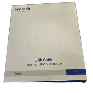 Syntech Link Cable 16 FT Compatible with Meta Oculus Quest 3, USB A to USB C for